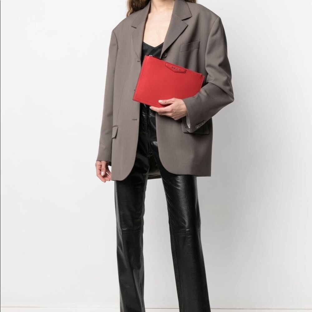 Givenchy Antigona Leather Clutch Bag